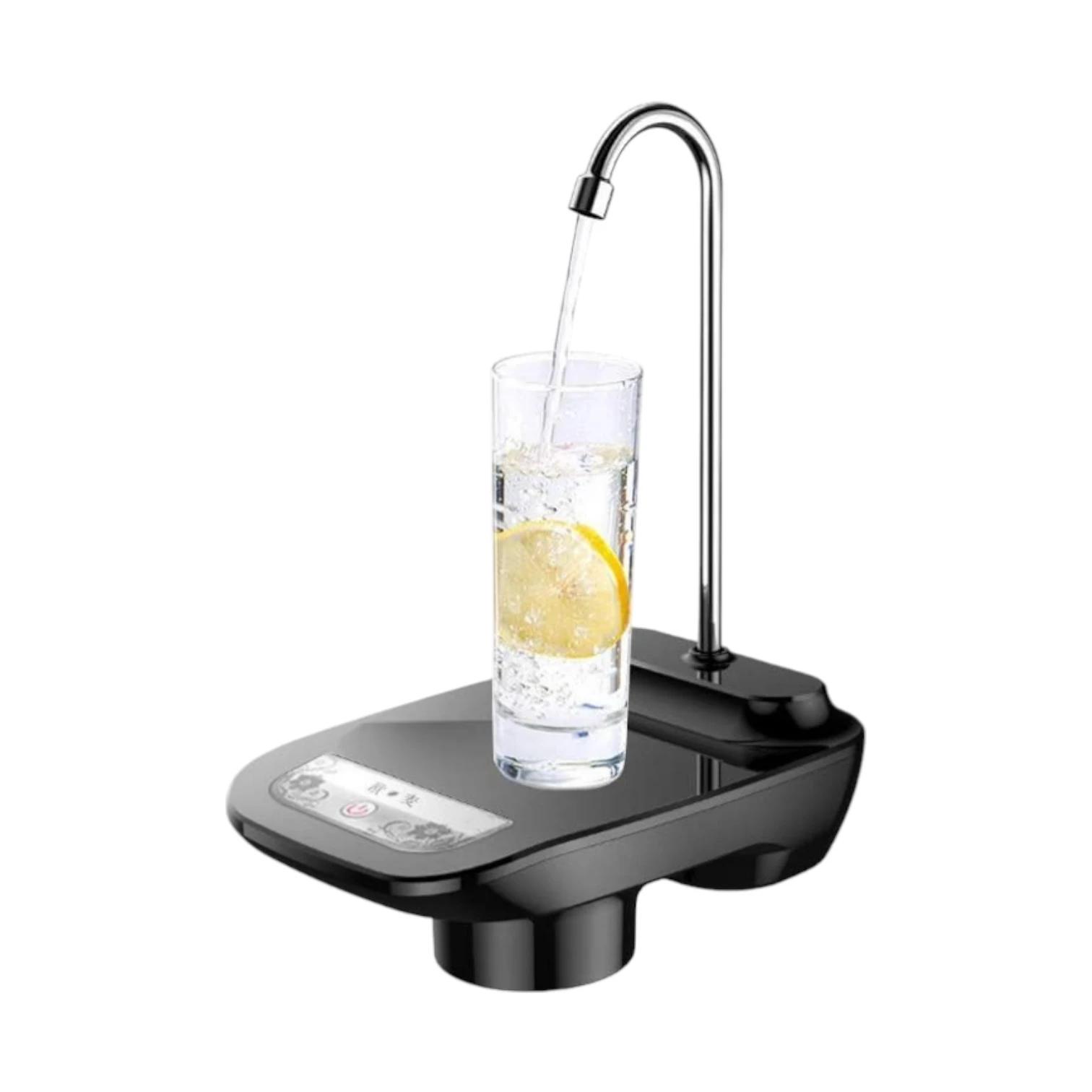 مضخة مياه كهربائية ذكية للغالونات بخرطوم دوار 360°